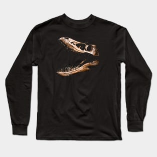 Carnivor skull / Swiss Artwork Photography Long Sleeve T-Shirt